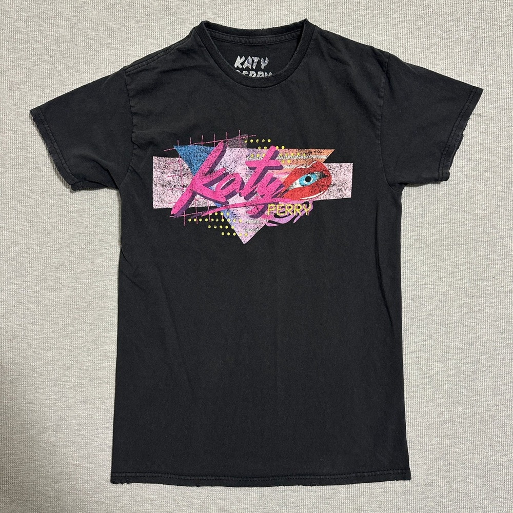 Katy Perry Witness The Tour 2017 Graphic T-Shirt Concert Merch Black XS